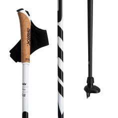 Swix Q2 Pole, White, 130cm