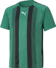 Puma Teamliga Striped Jersey Jr Kinder Laufshirt