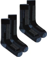 Icebreaker Wom Mer Ski+ Medium OTC 2 Pack Damen Skisocken
