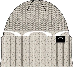 Oakley W. Ellipse Ribbed Beanie