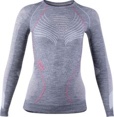 Uyn Woman Ambityon Underwear Shirt Long Sleeve Melange Damen Langlaufunterwäsche