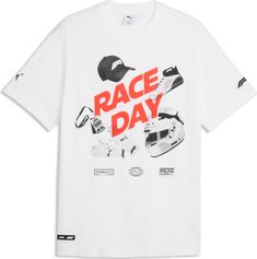 Puma F1 Race Day Graphic Tee Herren T-Shirt für sämtliche Outdoor Aktivitäten