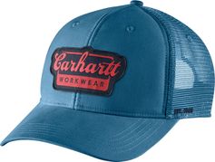 Carhartt Rugged Flex Twill Mesh-back Script Patch Cap