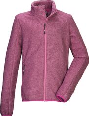 killtec KOW 215 Girls Knitted Fleece Jacket Mädchen Freizeitjacke