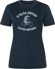 Super.Natural W Cycologist BIO J Tee Damen T-Shirt für sämtliche Outdoor Aktivitäten