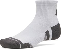 Under Armour New UA Perf Tech 3pk Qtr Unisex Sportsocken