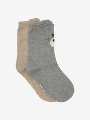 Minymo Socks w. 3D Effect (2-pack) Kinder Sportsocken