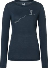 Super.Natural W Bergglück LS Damen Langarm Laufshirt