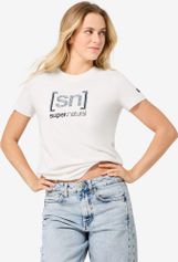 Super.Natural W Logo SN Bandana BIO C Tee Damen T-Shirt für sämtliche Outdoor Aktivitäten