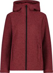 CMP Woman Fleece Jacket FIX Hood Damen Freizeitjacke