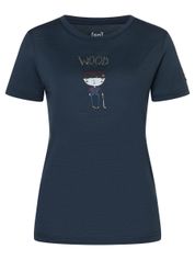 Super.Natural W Wood Craftine Tee Damen Laufshirt