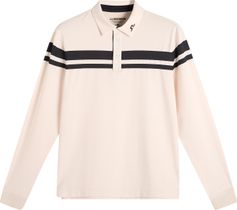 J.Lindeberg Kenny LS Stripe Polo Herren Longsleeve für Freizeit und Outdooraktivitäten