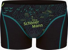 Ein schöner Fleck Erde Boxershorts Schöner Mann Schwarz