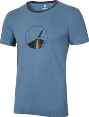 Ocun Classic T Organic Men Rainbow Rocket Herren T-Shirt für sämtliche Outdoor Aktivitäten