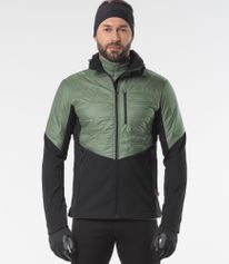 Löffler Men Hooded Hybridjacket Alex PL60 Herren Langlaufjacke