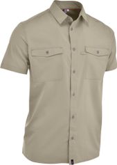 MAUL Sport Cordoba UV50 - 1/2 Hemd Uni, Elastisch Herrenhemd für Outdoor Aktivitäten