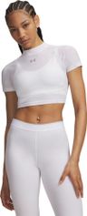 Under Armour Heatgear Elite Crop Mck SS Damen Laufshirt