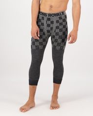 Mons Royale Mens Ascender Merino Base Layer 3/4 Legging Herren Langlaufunterwäsche