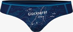 Ein schöner Fleck Erde String Glücksgrat Tiefblau