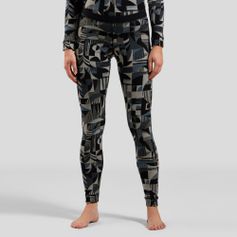Odlo The Natural Merino Warm Jacquard Base Layer Bottoms Damen Langlaufunterwäsche