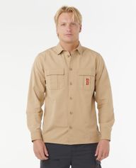 RipCurl Search Destroy Long Sleeve Shirt Herrenhemd für Outdoor Aktivitäten