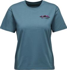 Black Diamond W Mountainscape SS Tee Unisex T-Shirt für sämtliche Outdoor Aktivitäten