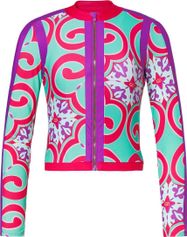 Goldbergh Rafaella Long Sleeve Zip Rashguard Damen Bademode