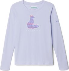Columbia Hazeldel Hill Long Sleeve Graphic Tee Mädchen Longsleeve für Freizeit und Outdooraktivitäten