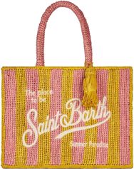 MC2 Saint Barth Colette Raffia Hand Bag With Strap
