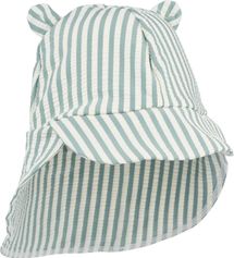 Liewood Senia Seersucker Sun Hat With Ears