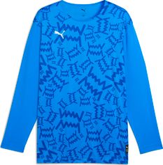 Puma Teamjaws Graphic LS Shooting Shirt Herren Longsleeve für Freizeit und Outdooraktivitäten