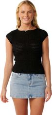 RipCurl Bossa Nova Textured Short Sleeve Tee Damen T-Shirt für sämtliche Outdoor Aktivitäten