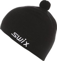 Swix Tradition Hat W/Flag, Bright White, 56