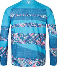 Endura Patchwork LTD Printed Long Sleeve Tee Unisex Radtrikot