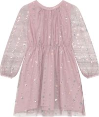 Minymo Dress Mesh w. Sequins