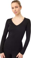 Mandala Slim V-neck Damen Langarm Laufshirt