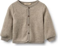 Wheat Wool Fleece Cardigan Kari Kinder Midlayer für Outdoor Aktivitäten