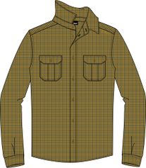 CMP MAN Shirt Herrenhemd für Outdoor Aktivitäten
