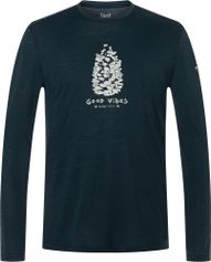 Super.Natural M Good Vibes LS Herren Longsleeve für Freizeit und Outdooraktivitäten
