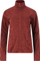 Whistler Samani W Melange Fleece Jacket Damen Midlayer für Outdoor Aktivitäten