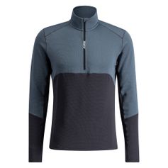 Swix Heat Wool LS M, jet Black, L Unisex Midlayer