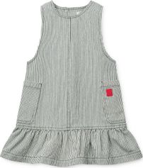 Liewood Angelica Stripe Denim Frill Dress