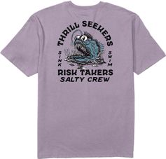Salty Crew Angler Fish Monst SS Tee Herren T-Shirt für sämtliche Outdoor Aktivitäten