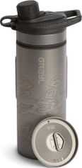 Grayl Titanium Geopress Wasserfilterflasche + Cook Lid