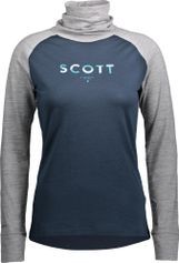 Scott High Neck Shirt W's Defined Merino Damen Midlayer für Freeski oder Skitouren