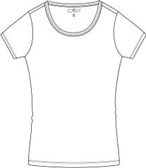 CMP KID G CO T-shirt Mädchen T-Shirt für sämtliche Outdoor Aktivitäten