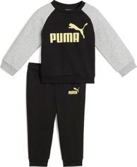 Puma Minicats Essentials Raglan Crew Set FL INF