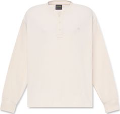 Timberland Mens Waffle Henley LS Polo Herren Poloshirt