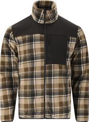 Whistler Astrali M Checked Fleece Jacket Herren Midlayer für Outdoor Aktivitäten