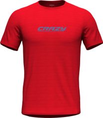 Crazy Shirt Logo Herren Laufshirt